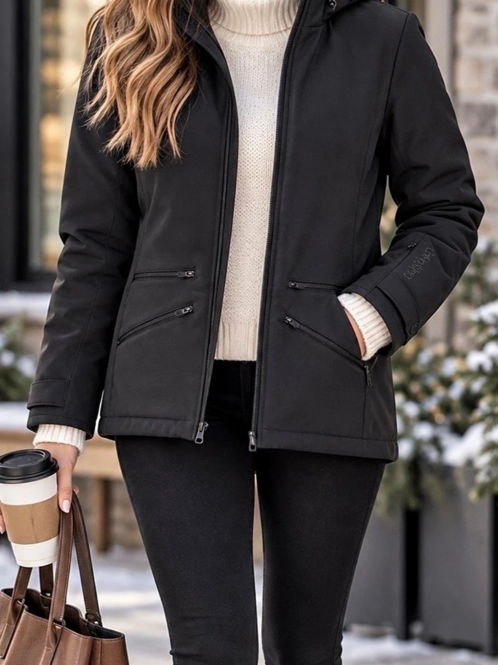 Calvin Klein Performance Hooded Jacket Hooded Performance Jacket in